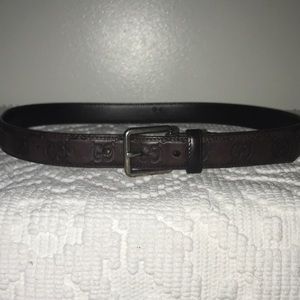 Monogram Gucci Belt